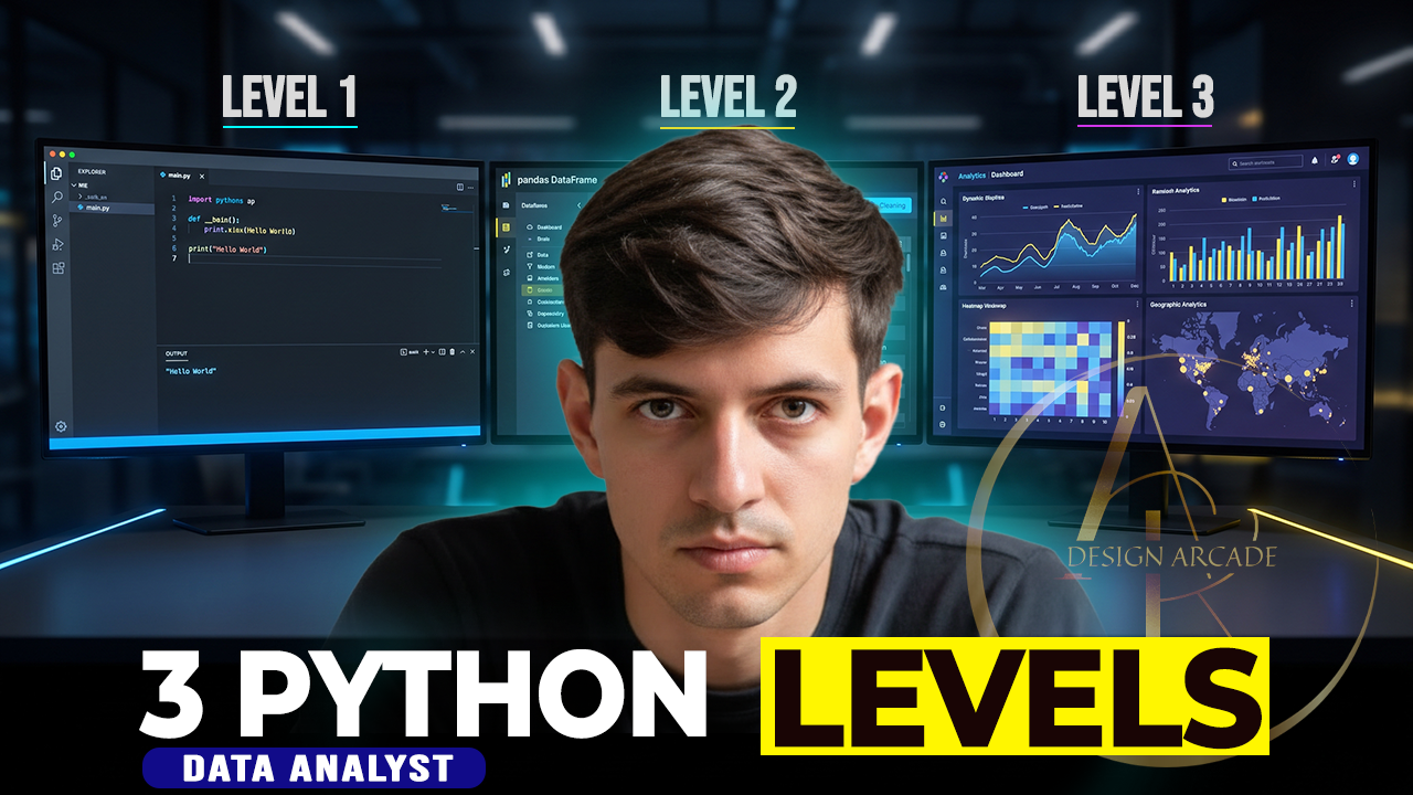 3 Python Levels