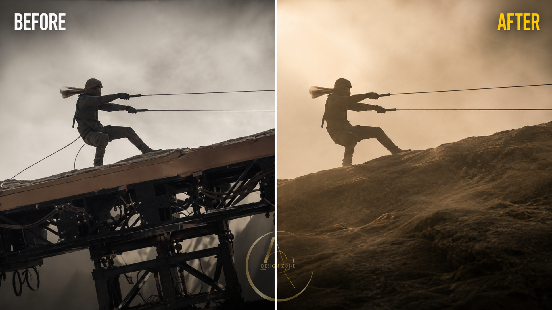 Dune — Before / After