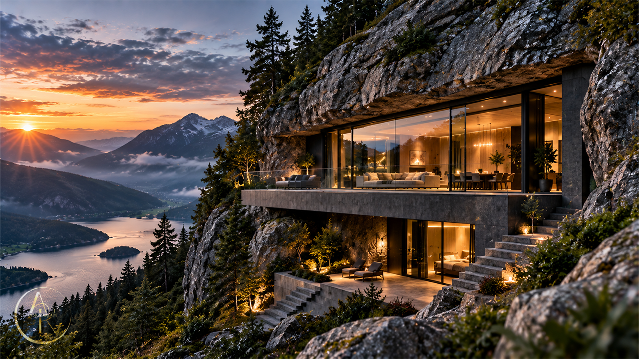 Cliffside Home